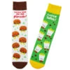 Hallmark Burger And Fries Better Together Funny Crew Socks 2 Hallmark Burger And Fries Better Together Funny Crew Socks -Fashion Accessories Store Burgers and Fries Novelty Crew Socks 1SOX2096 01