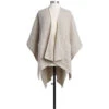 Taupe Remembrance Prayer Shrobe 1 Taupe Remembrance Prayer Shrobe -Fashion Accessories Store Creamy White and Beige Robe Shawl 1005012882 01