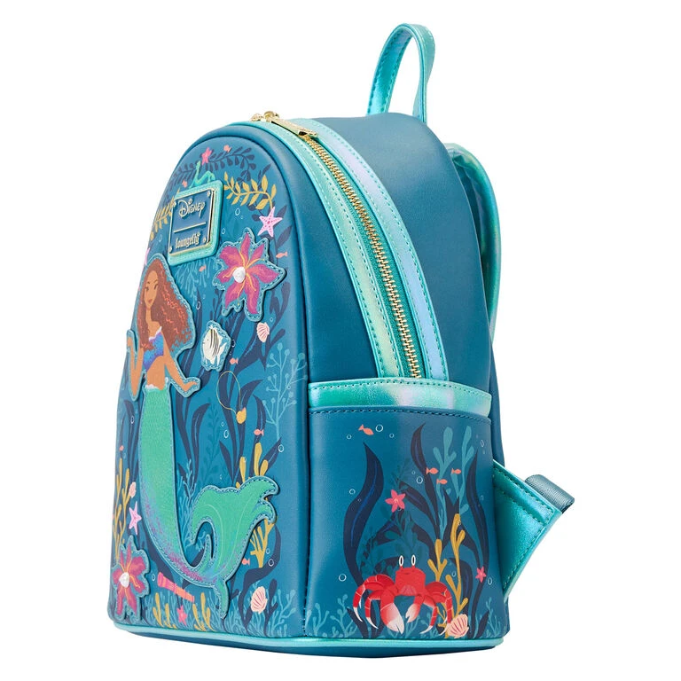 Loungefly Disney Little Mermaid Live-Action Mini Backpack 5 Loungefly Disney Little Mermaid Live-Action Mini Backpack - Image 3