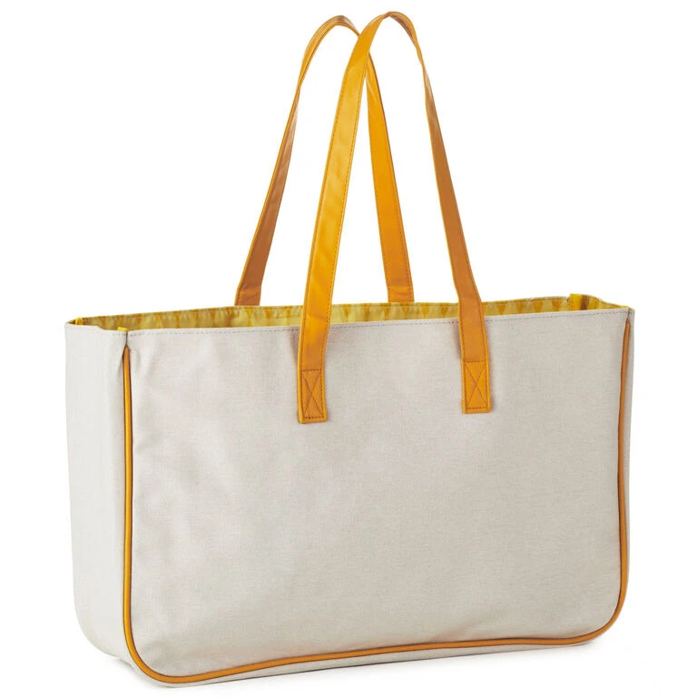 Hallmark Walt Disney World 50th Anniversary "it's A Small World" Canvas Tote Bag 4 Hallmark Walt Disney World 50th Anniversary "it's A Small World" Canvas Tote Bag - Image 2