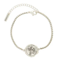 Demdaco Floral Charm Dear You Mom Bracelet