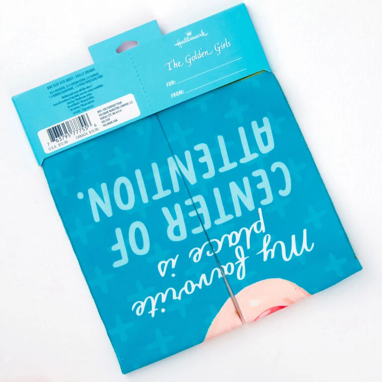 Hallmark Blanche The Golden Girls Center Of Attention Novelty Crew Socks 7 Hallmark Blanche The Golden Girls Center Of Attention Novelty Crew Socks - Image 5