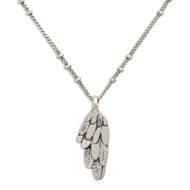 Demdaco Guardian Angel Wing Pendant Necklace, 18" 4 Demdaco Guardian Angel Wing Pendant Necklace, 18" - Image 2
