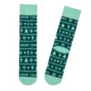 Hallmark Channel Knit Pattern Crew Socks 1 Hallmark Channel Knit Pattern Crew Socks -Fashion Accessories Store Hallmark Channel Fair Isle Forest Green Crew Socks 1XKT3559 01