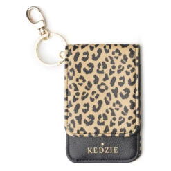Kedzie Essentials Only Key Ring ID Case In Just Kitten