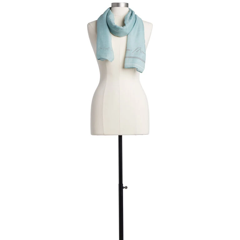 Light Green Dear You Mom Women's Scarf 3 Light Green Dear You Mom Women's Scarf