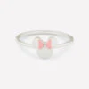 Pura Vida Delicate Minnie Mouse Silver Ring, Size 6 -Fashion Accessories Store Minnie Mouse With Pink Bow Silver Ring 1010JERG1205SILV6 01