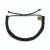Pura Vida Black Braided Bracelet 1 Pura Vida Black Braided Bracelet -Fashion Accessories Store Pura Vida Black Braided Bracelet 10BRXX1002BLCK 01
