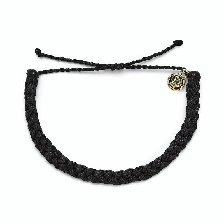 Pura Vida Black Braided Bracelet 3 Pura Vida Black Braided Bracelet