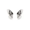 Pura Vida Fly Away Butterfly Wings Silver Stud Earrings -Fashion Accessories Store Pura Vida Butterfly Wings Silver Stud Earrings 37632SILV 01