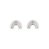 Pura Vida Chasing Rainbows Silver Stud Earrings -Fashion Accessories Store Pura Vida Chasing Rainbows Silver Stud Earrings 37648SILV 01