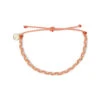 Pura Vida Mini Braided Warm Shoreline Bracelet 1 Pura Vida Mini Braided Warm Shoreline Bracelet -Fashion Accessories Store Pura Vida Orange and White Braided Bracelet 10BRXX1196WARM 01
