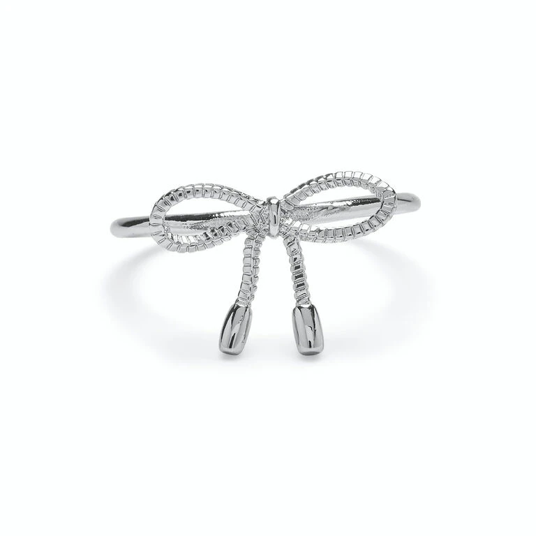 Pura Vida Silver Bow Ring, Size 6 3 Pura Vida Silver Bow Ring, Size 6