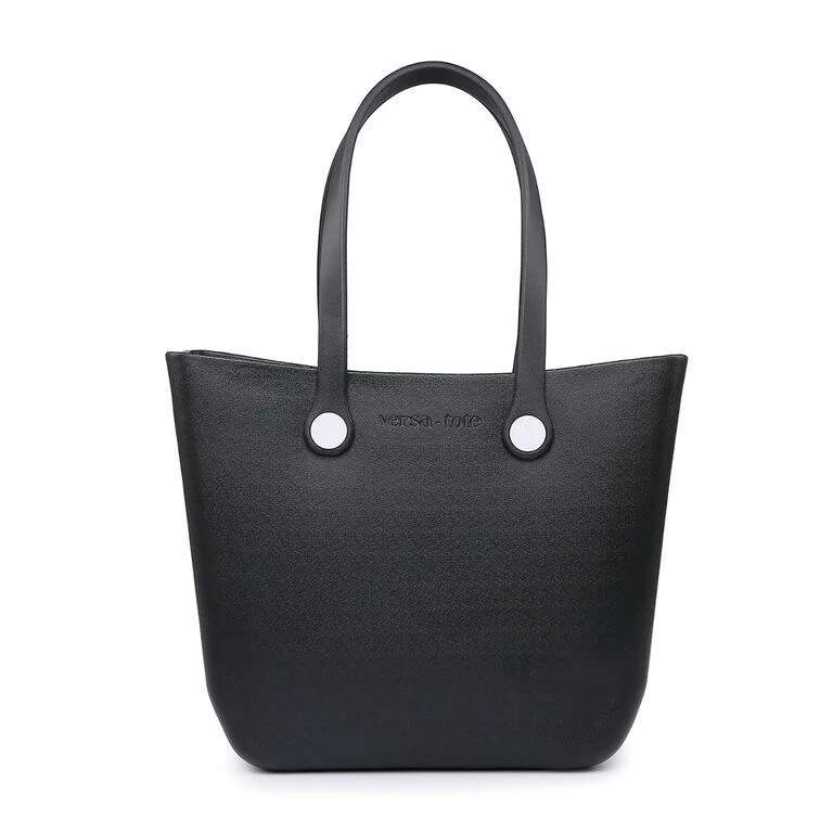 Jen & Co. Small Vira Versa Tote Bag In Black 3 Jen & Co. Small Vira Versa Tote Bag In Black