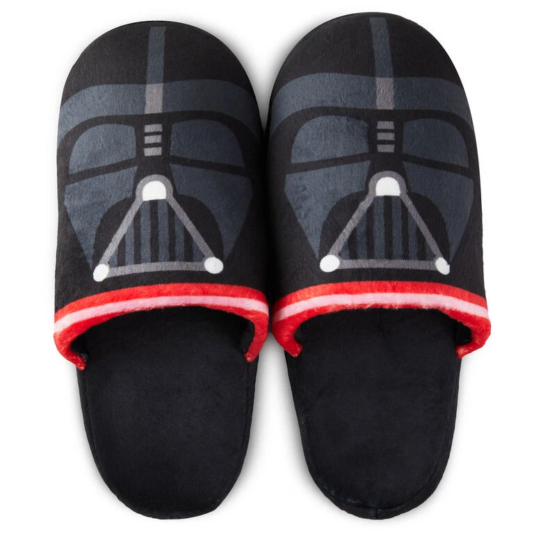 Hallmark Star Wars™ Darth Vader™ Slippers With Sound, Small/Medium 3 Hallmark Star Wars™ Darth Vader™ Slippers With Sound, Small/Medium