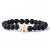 Fahlo Lava Stone Elephant Expedition Bracelet 1 Fahlo Lava Stone Elephant Expedition Bracelet -Fashion Accessories Store The Expedition Elephant Lava Stone Bracelet WEXPLAVA 01