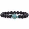 Fahlo Lava Stone Turtle Journey Bracelet 1 Fahlo Lava Stone Turtle Journey Bracelet -Fashion Accessories Store The Journey TurtleLava Stone Bracelet WJOURLAVA 01