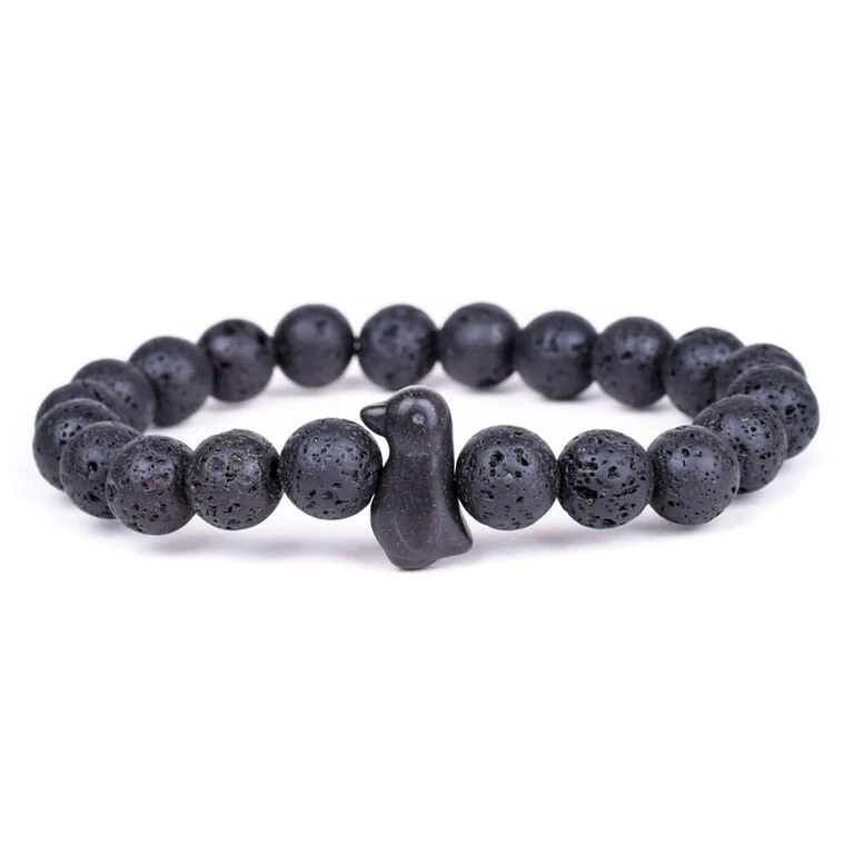 Fahlo Black Bead Penguin Passage Bracelet 3 Fahlo Black Bead Penguin Passage Bracelet