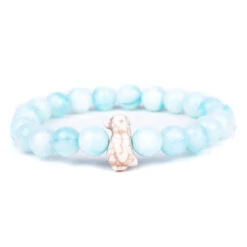 Fahlo Seafoam Bead Penguin Passage Bracelet
