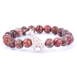 Fahlo Sahara Stone Giraffe Trek Bracelet