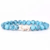 Fahlo Glacier Blue Polar Bear Venture Bracelet -Fashion Accessories Store The Venture Polar Bear Glacier Blue Bracelet WVENGLACIER 01
