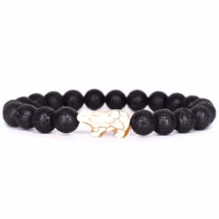 Fahlo Lava Stone Polar Bear Venture Bracelet
