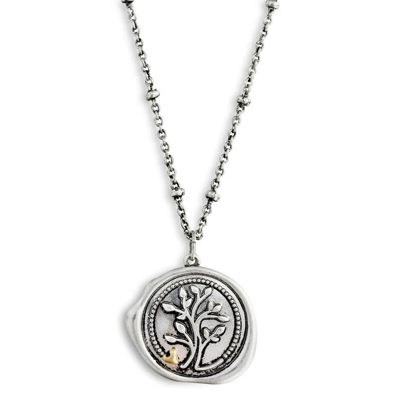 Tree Charm Dear You Nana Necklace, 17.5" 3 Tree Charm Dear You Nana Necklace, 17.5"