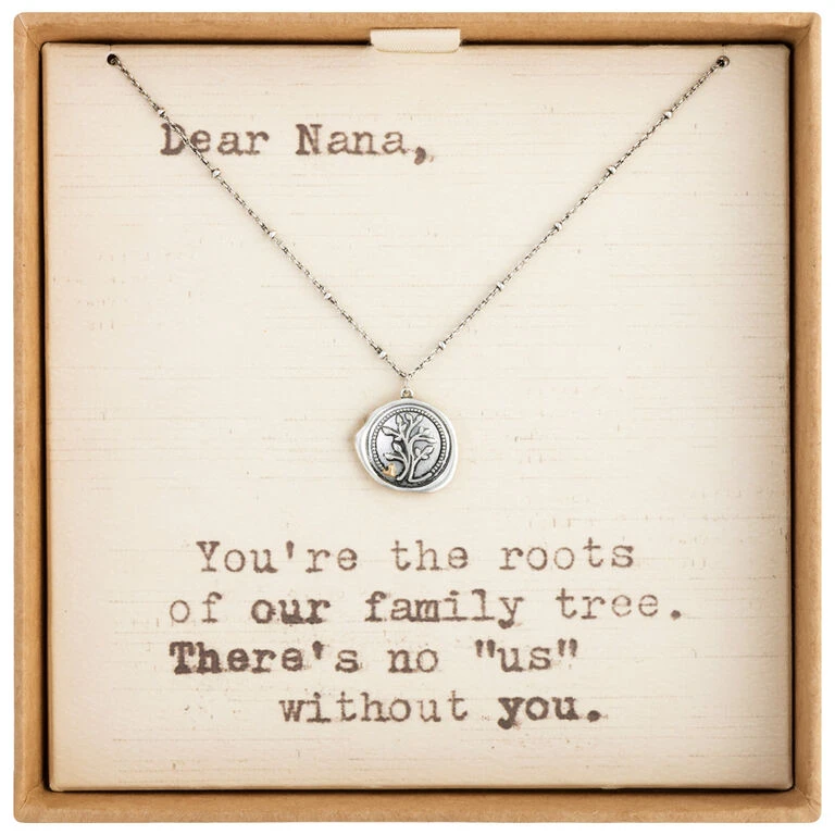 Tree Charm Dear You Nana Necklace, 17.5" 4 Tree Charm Dear You Nana Necklace, 17.5" - Image 2