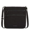 Vera Bradley Triple Zip Hipster In Classic Black 1 Vera Bradley Triple Zip Hipster In Classic Black -Fashion Accessories Store Vera Bradley Black Purse 27424081 01