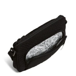 Vera Bradley RFID Little Hipster In Classic Black -Fashion Accessories Store Vera Bradley Black Small Purse 27425081 03