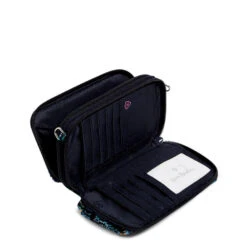 Vera Bradley RFID All-in-One Crossbody In Dreamer Paisley -Fashion Accessories Store Vera Bradley Black and Blue Paisley Pattern Crossbody Purse 2845515911 03