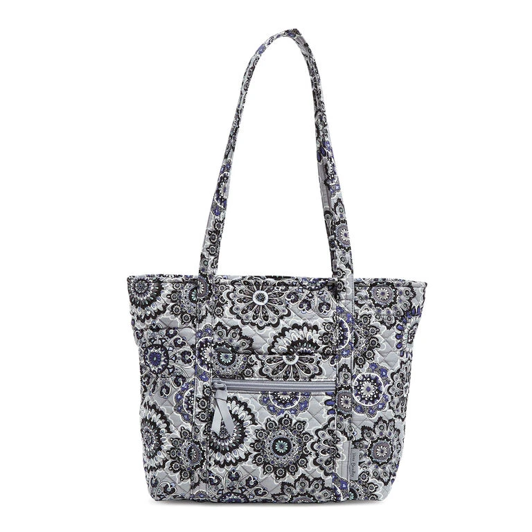 Vera Bradley Small Vera Tote In Tranquil Medallion 3 Vera Bradley Small Vera Tote In Tranquil Medallion