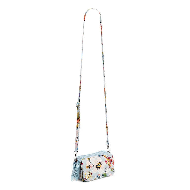 Vera Bradley RFID All-in-One Crossbody In Sea Air Floral 3 Vera Bradley RFID All-in-One Crossbody In Sea Air Floral