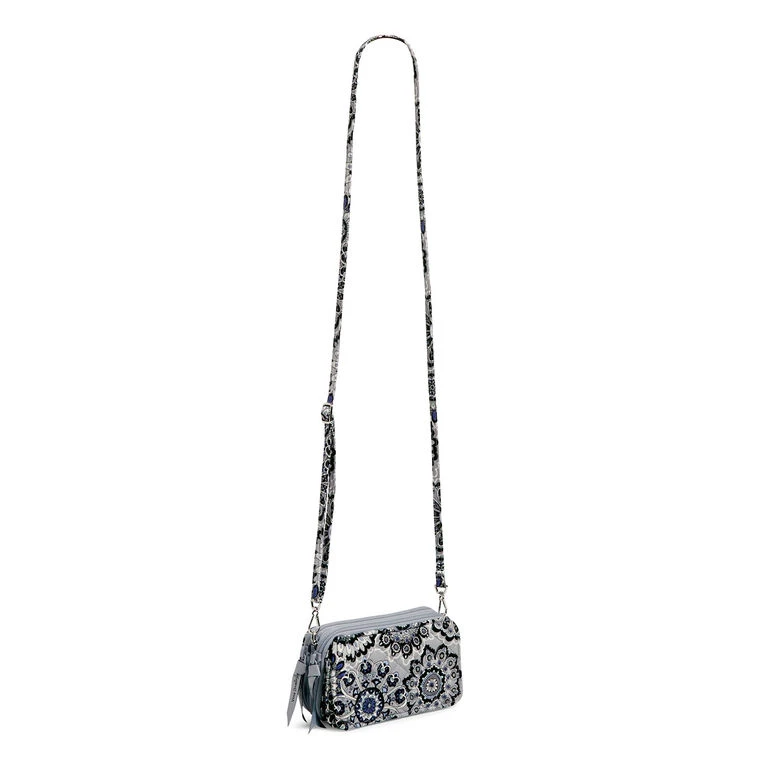 Vera Bradley RFID All-in-One Crossbody In Tranquil Medallion 3 Vera Bradley RFID All-in-One Crossbody In Tranquil Medallion