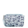 Vera Bradley RFID All-in-One Crossbody Purse In Perennials Gray 1 Vera Bradley RFID All-in-One Crossbody Purse In Perennials Gray -Fashion Accessories Store Vera Bradley GrayNavy Floral Print Crossbody Purse 2845515290 01