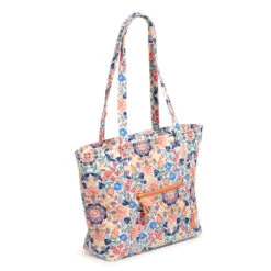 Fashion Accessories Store -Fashion Accessories Store Vera Bradley Multicolor Floral Pattern Tote Bag 2841616152 02